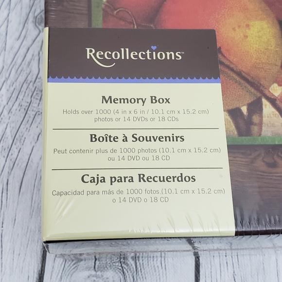Recollections Memory Photo Keepsake Storage Box New Sealed - Picture 4 of 4